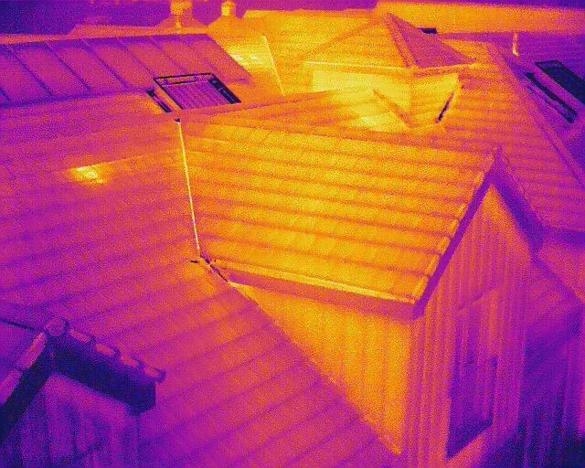 Thermal Imaging Roof Survey Image Swindon
